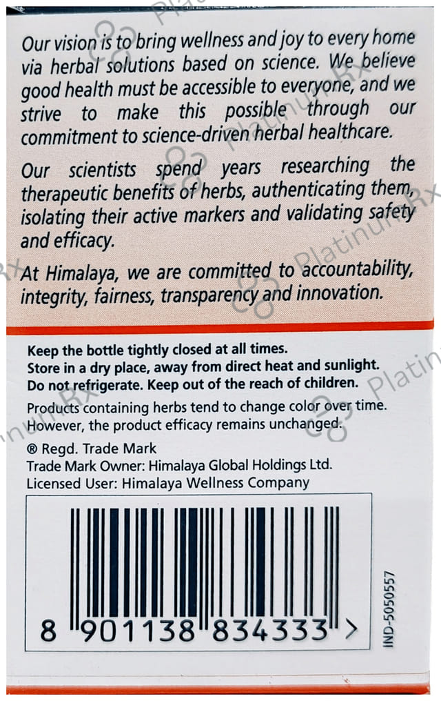 Himalaya Wellness Pure Herbs Amalaki Tablet Helps Build Immunity 60s