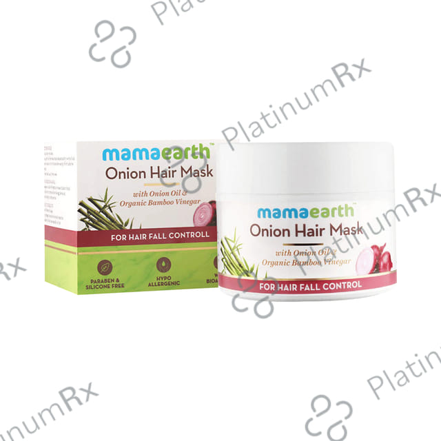 Mamaearth Onion Hair Mask - For Healthy Hair & Scalp