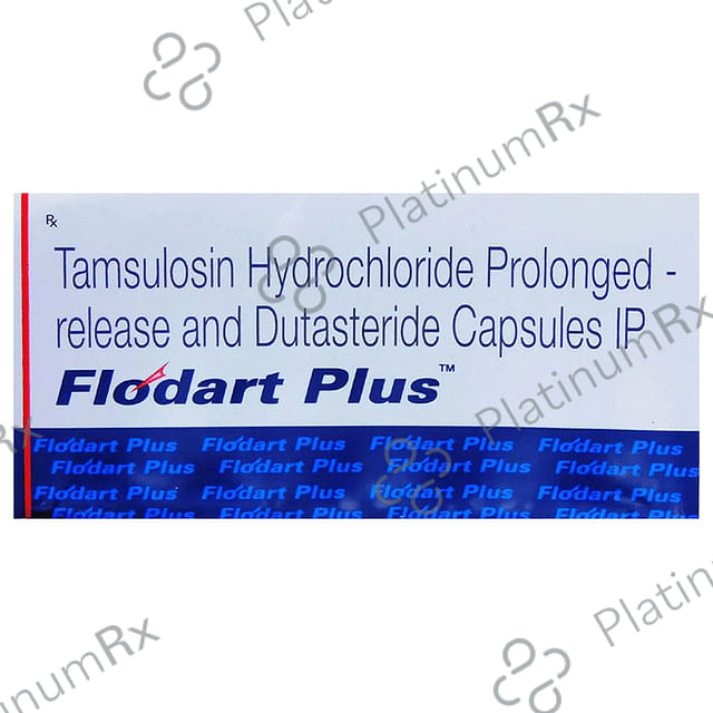 Flodart Plus 0.5/0.4mg Capsule PR 10s