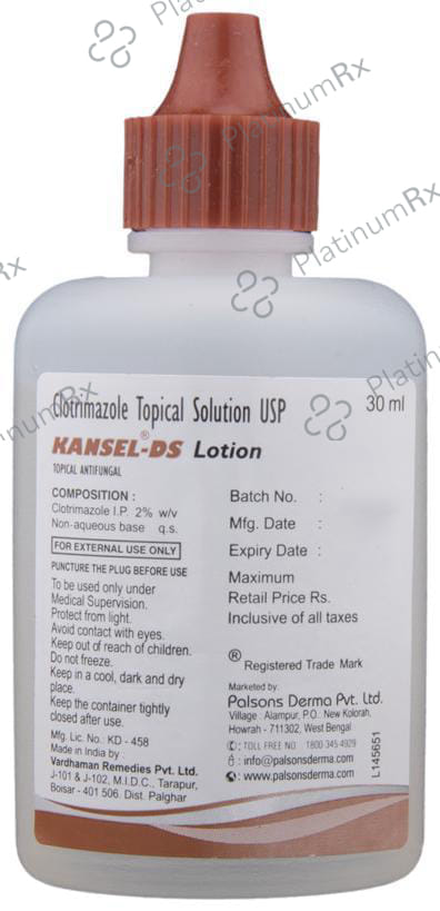 Kansel DS 2% Lotion 30ml