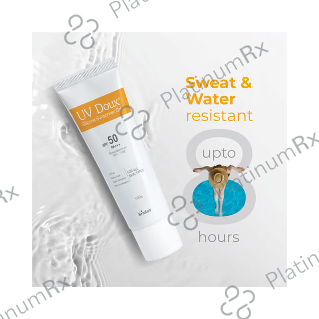 UV Doux Silicone Sunscreen SPF 50 Gel 100gm