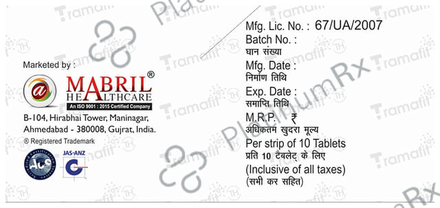 Tramafit TH Tablet SR