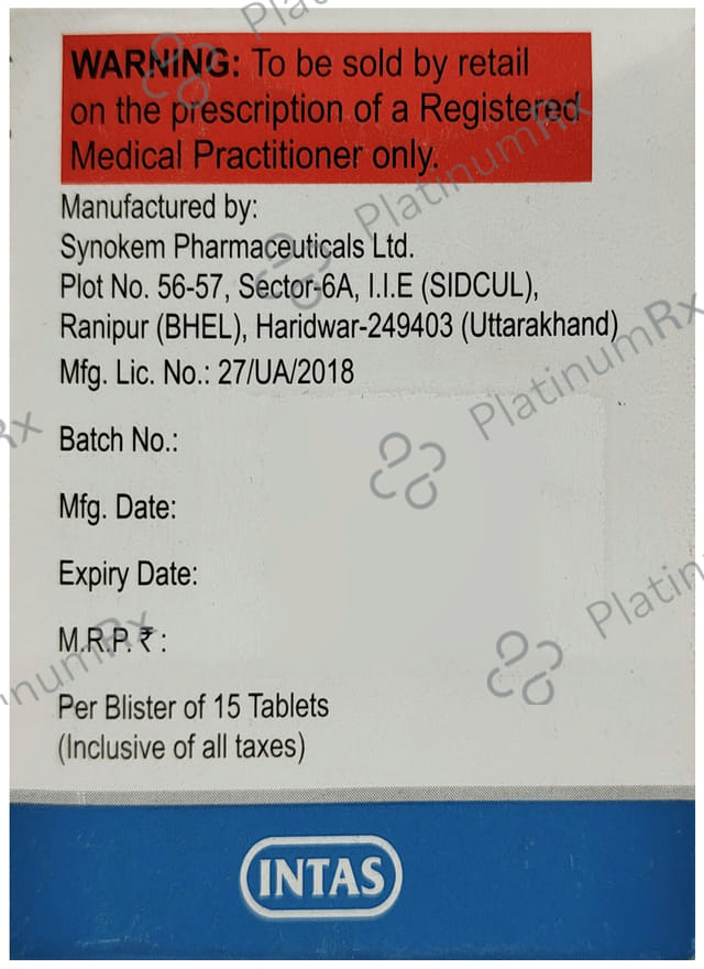 Brivazen 100mg Tablet 15s