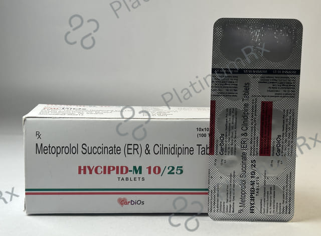 Hycipid M 10/25mg Tablet 10s