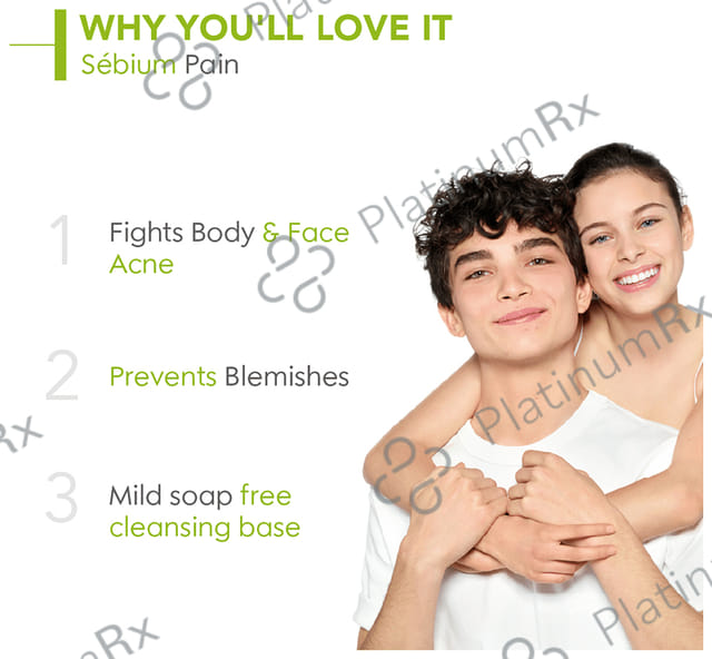 Bioderma Sebium Pain Purifying Cleansing Bar