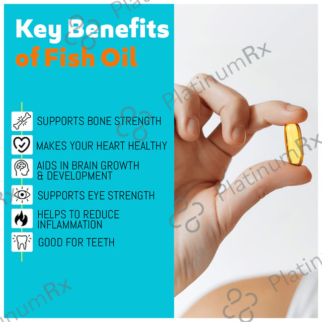 Nutrovally Omega 3 Fish Oil Softgel Capsule 60s
