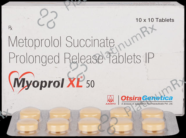 Myoprol XL 50mg Tablet 10s