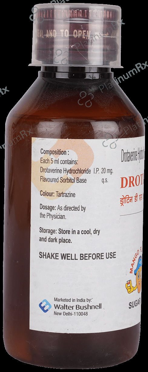 Drotin DS 20mg Oral Suspension 100ml