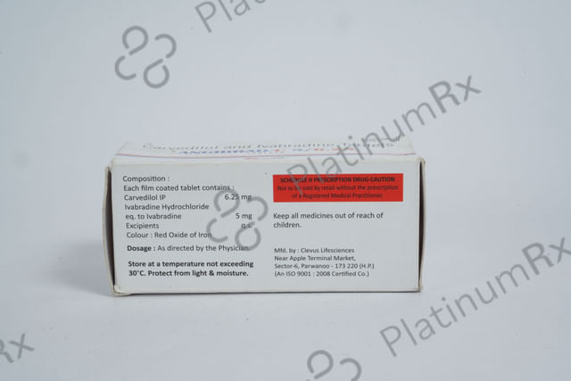 Angibrad C 6.25/5mg Tablet 10s