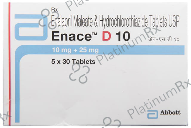 Enace D 10/25 Tablet 30s