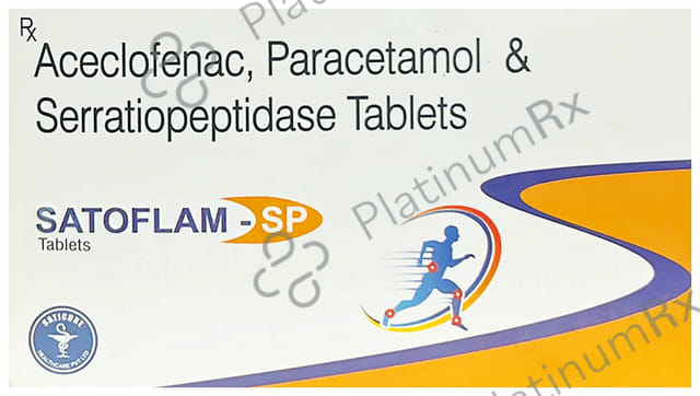 Satoflam SP Tablet 10s