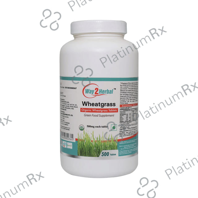Way2Herbal Wheatgrass Tablet 500 tablets
