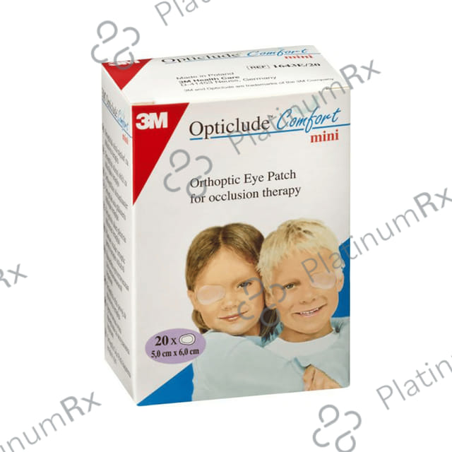 3M Opticlude Comfort Mini Orthoptic Eye Patch