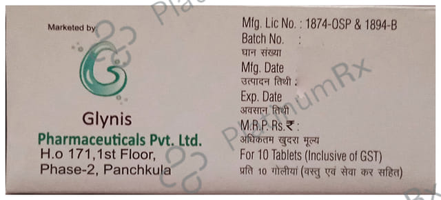 Glyrova F 145/10mg Tablet 10s