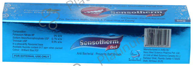 Sensotherm Gel 50gm