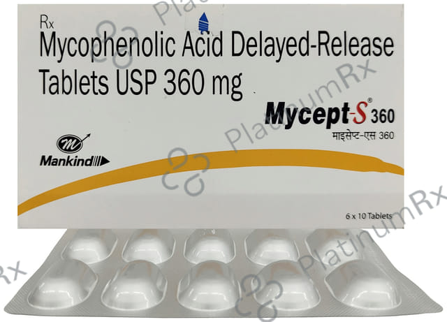 Mycept S 360mg Tablet 10s