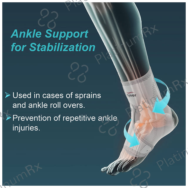 Tynor J 12 Ankle Support (Neoprene) Universal 1s