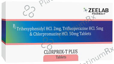 Clorprox T Plus 50/5/2mg Tablet 10s
