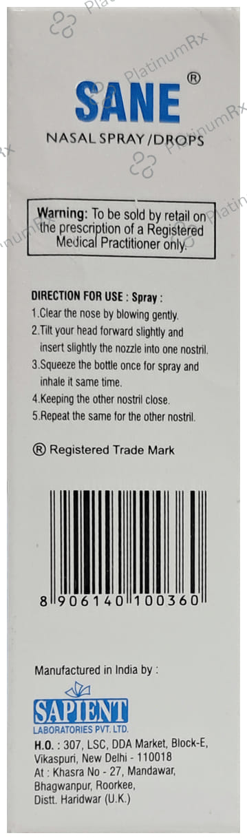 Sane Nasal Drops