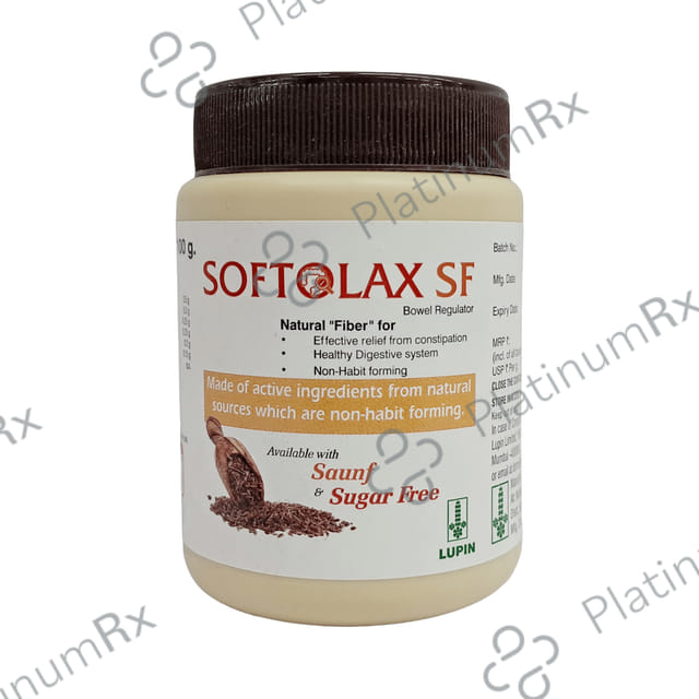 Softolax Saunf Flavour Sugar Free Powder 100gm