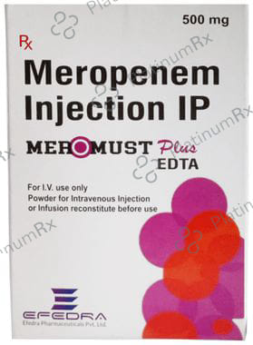 Meromust Plus EDTA 500mg Injection