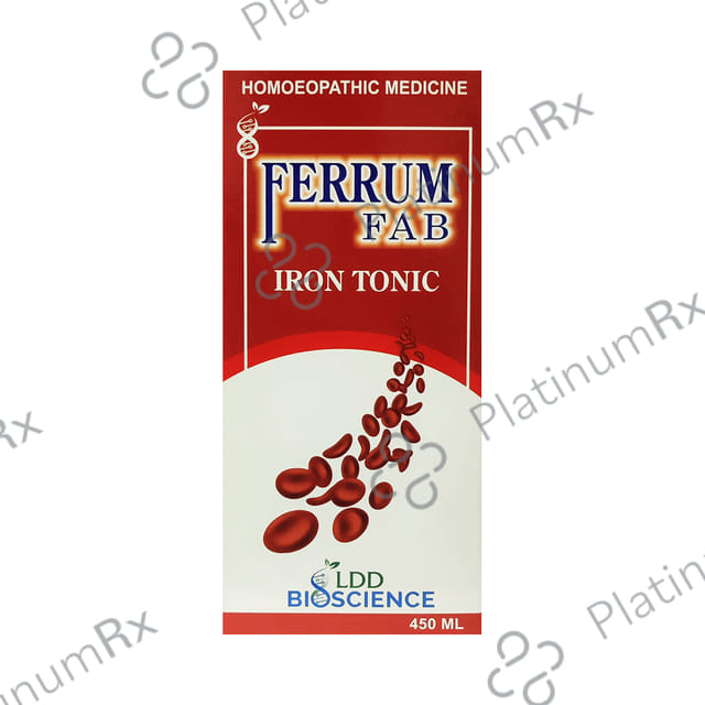 LDD Bioscience Ferrum Fab Iron Tonic 450 ml