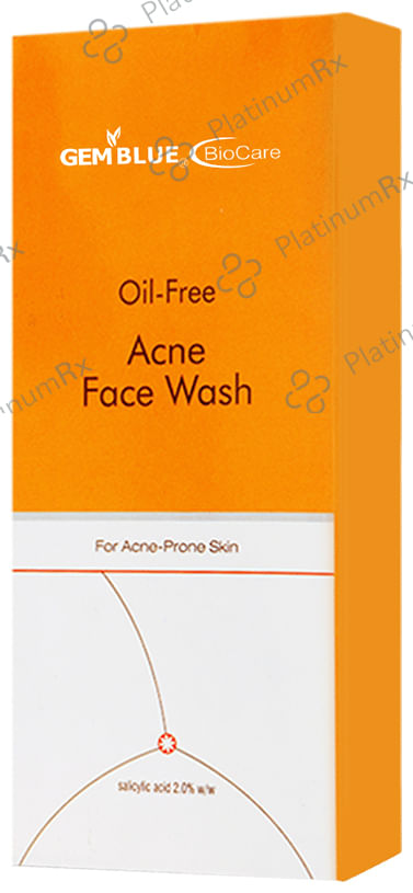 Gemblue Biocare Oil-Free Acne Face Wash