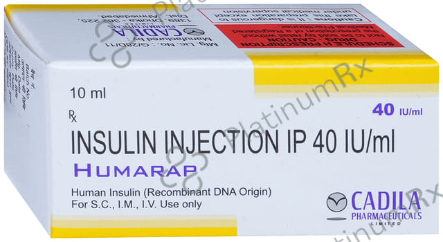 Humarap (40 IU/ml) (1*10ml Vial)