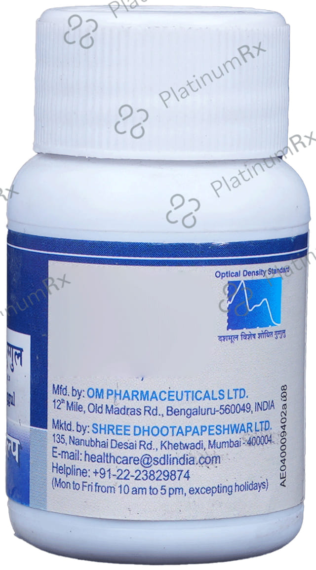 Dhootapapeshwar Mahayogaraj Guggul 30 tablets