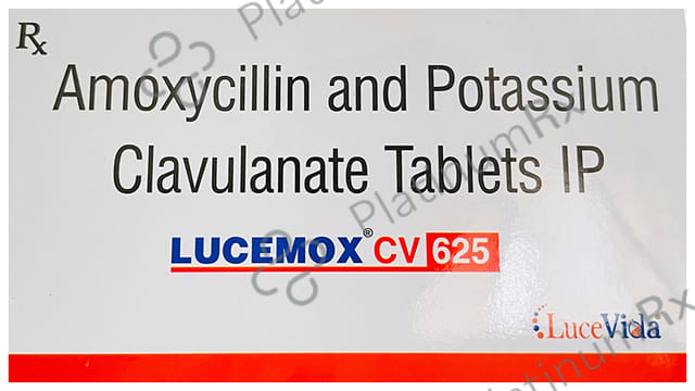 Lucemox CV 625 Tablet