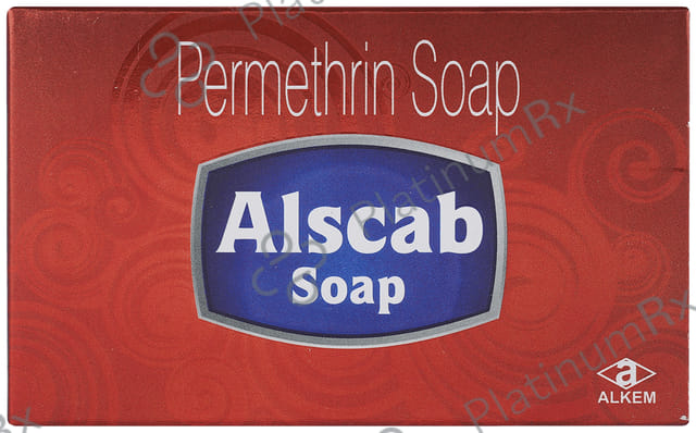 Alscab 1% Soap 75gm