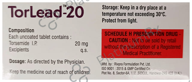 Torlead 20 Tablet