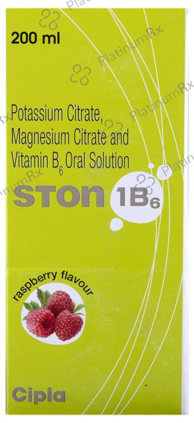 Ston 1B6 Raspberry Oral Solution 200ml