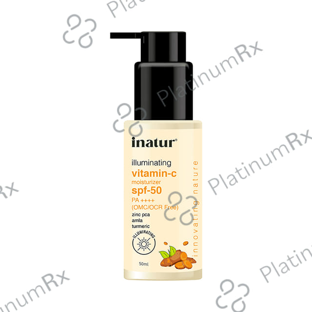Inatur Vitamin C Moisturizer SPF 50 Cream 500gm