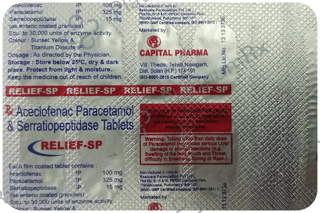 Relief SP Tablet