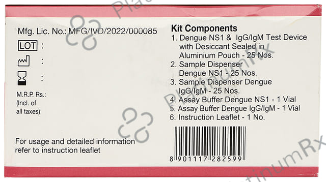 Ciptest Dengue NS1 & IgG/IgM Rapid Test Card