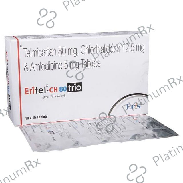Eritel CH Trio 80/5/12.5mg Tablet 15s