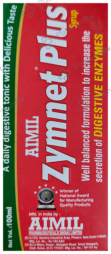 Aimil Zymnet Plus Syrup 100ml
