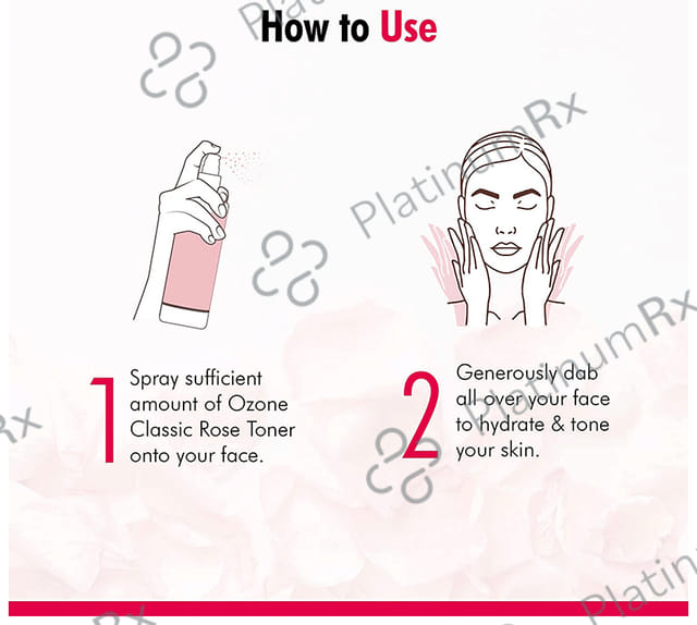 Ozone Classic Rose Toner