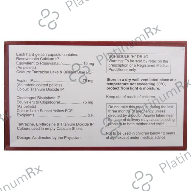 Jupiros Gold 10/75/75mg Capsule 10s