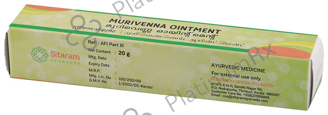 Sitaram Ayurveda Murivenna Ointment(20gmEach)