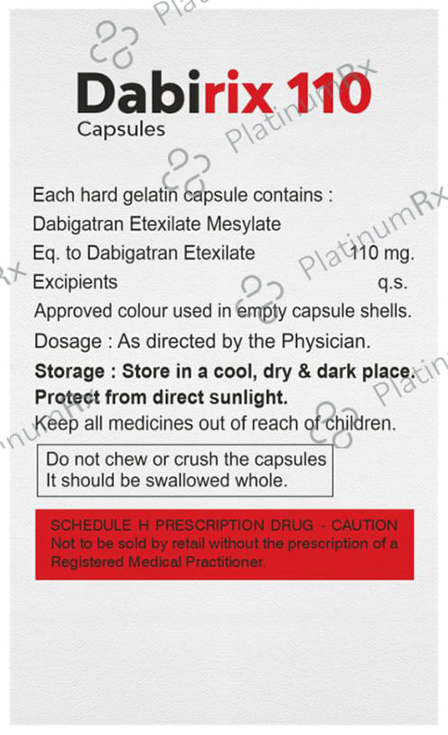 Dabirix 110mg Tablet