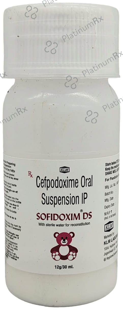 Sofidoxim DS 100mg Oral Suspension 30ml