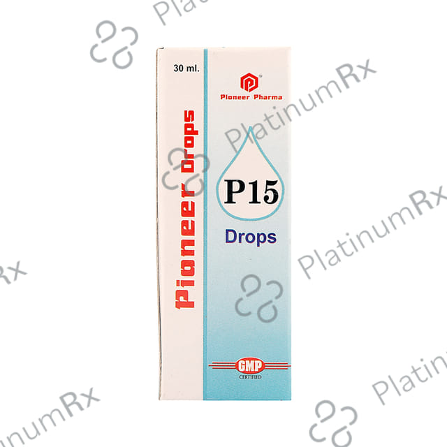 Pioneer Pharma P15 Memory Loss/Amnesia Drop