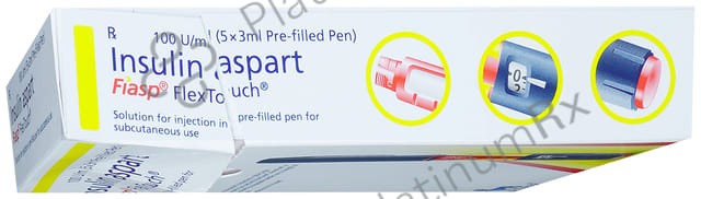 Fiasp (100 IU/ml) (1*3ml Flextouch Pen) Solution For Injection 3ml