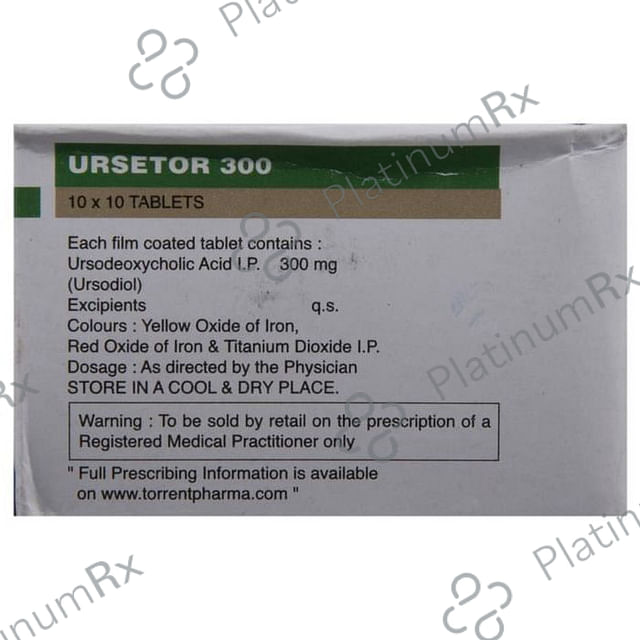 Ursetor 300mg Tablet 10s