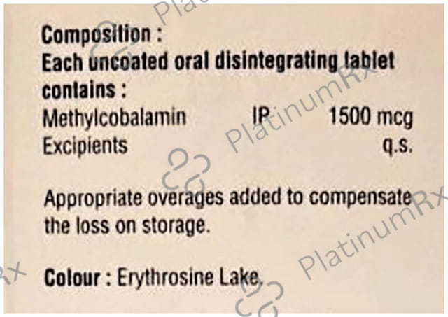 Bivalvia12 1500mcg Tablet MD 10s