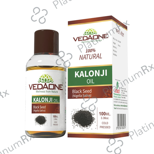 Vedaone 100% Natural Kalonji/Black Seed Oil