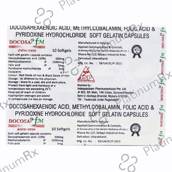 Docosa FM Capsule 10s