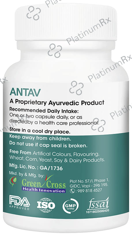 Vitagreen Antav 500mg Capsule